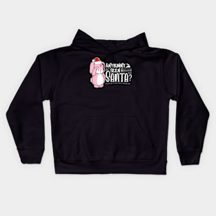 Anybunny Seen Santa? Kids Hoodie